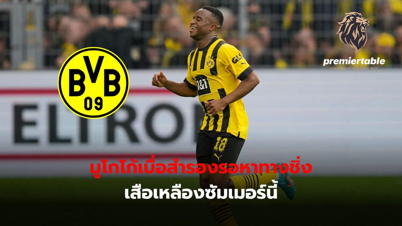 Youssoufa Moukoko is looking to leave Borussia Dortmund after being dissatisfied with his reserve role.