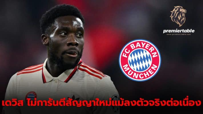 Bayern still unable to agree new contract with Alfonso Davis